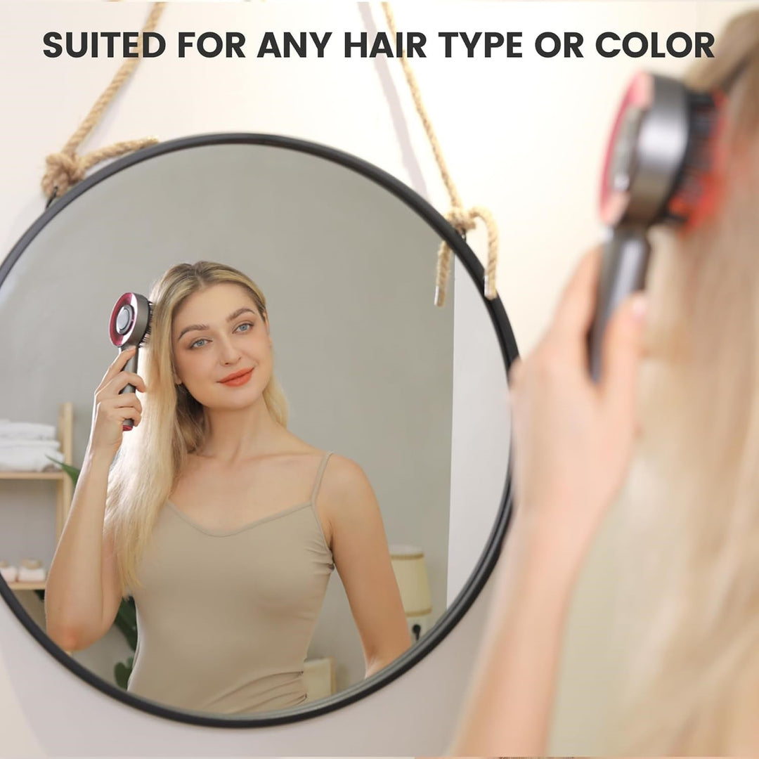 HairGlow | 3-in-1 Massagebürste für Haarwachstum & Entspannung