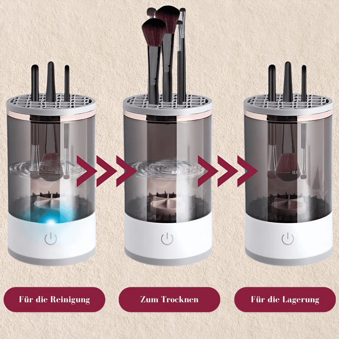 BrushClean | Schnelle Reinigung für Make-up-Pinsel Decorique.de