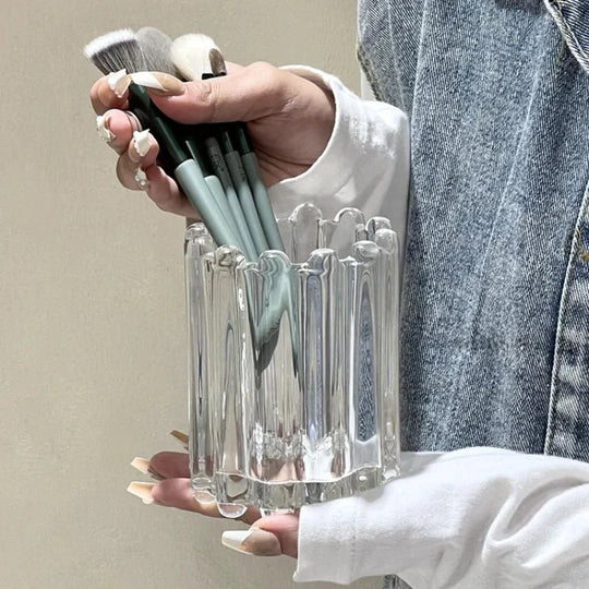 BrushKeep| Eleganter Makeup-Pinselhalter Decorique.de