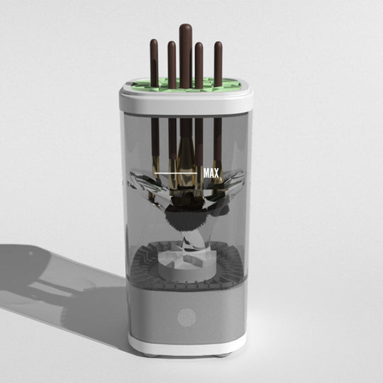 BrushMaster | Elektrischer Make-up-Pinselreiniger Schwarz Decorique.de