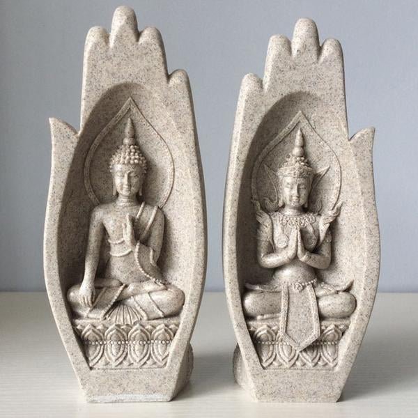 BuddhaUnity | 2 Stück Buddha Figur Decorique.de