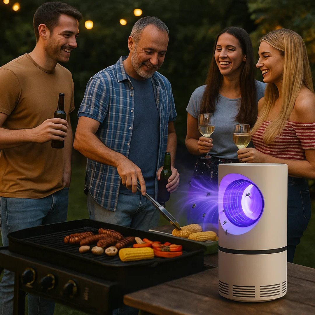 BugAway | Elektrische UV-Fliegenfalle für Innen & Außen Decorique.de