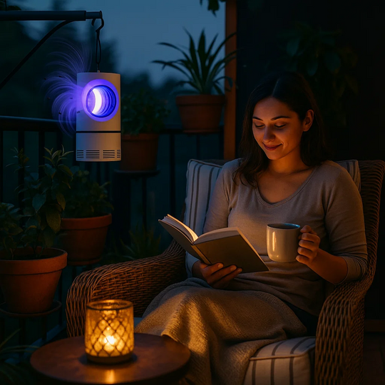 BugAway | Elektrische UV-Fliegenfalle für Innen & Außen Decorique.de