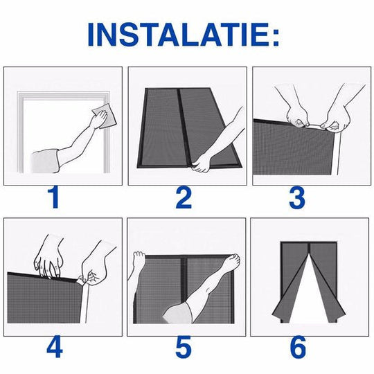 BugGuard | Magnetische Fliegentür Decorique.de