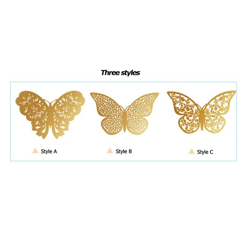 ButterCharm | 3D Schmetterling Wandsticker Decorique.de