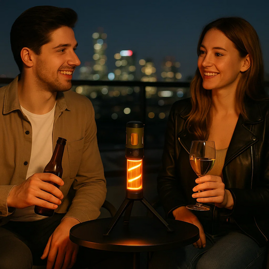 BuzzAway | Wiederaufladbare Outdoor-Mückenabwehrlampe Decorique.de