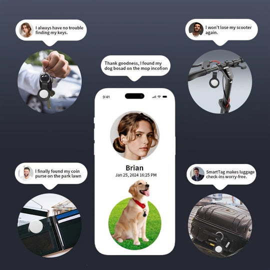 GlobeTag | Smart GPS-Tracker - Weltweite Anti-Verlust-Warnungen