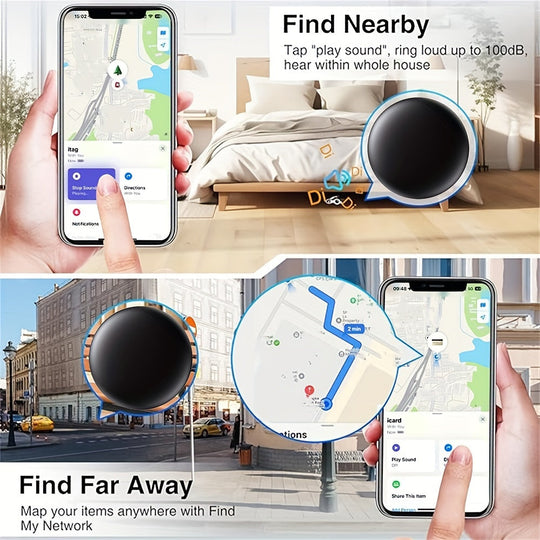 TrackMini | Smart GPS-Tag – MFI-zertifiziert & Apple „Wo ist?“