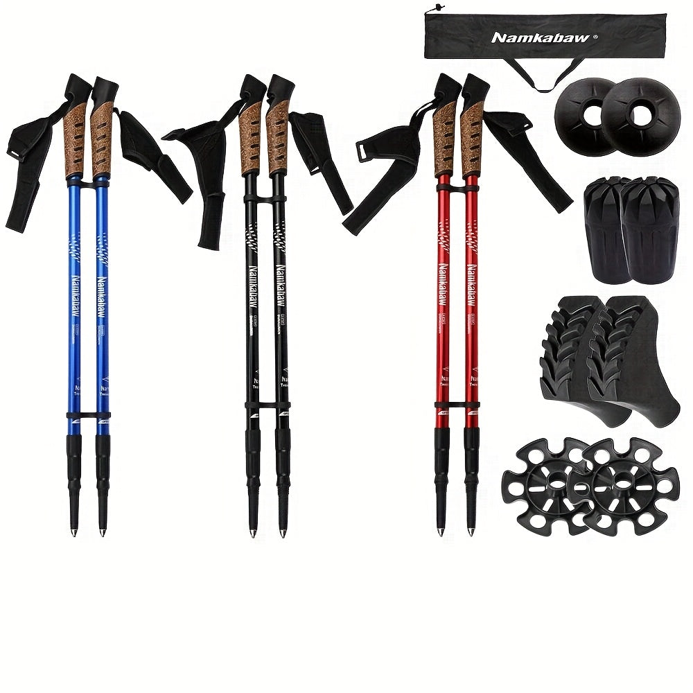 HikeLite | Trekkingstöcke 2er-Set – Ultraleicht & Verstellbar
