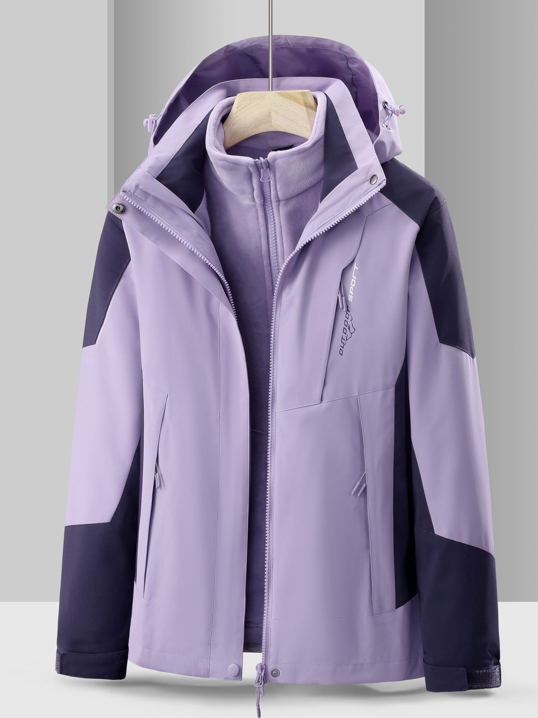 Erika | Damen Skijacke – 3-in-1 Design mit Innenfutter