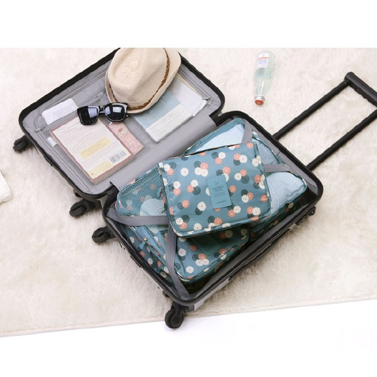 TravelEase | Wasserabweisende Reise-Kosmetiktasche mit Haken