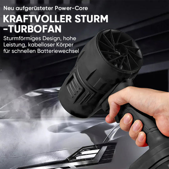 StormJet | Kabelloses 48V Turbo-Handgebläse für maximale Power