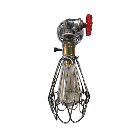 CagedGlow | Wandleuchte – Das konische Käfig-Design mit Vintage-Charme Decorique.de