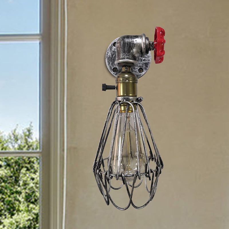 CagedGlow | Wandleuchte – Das konische Käfig-Design mit Vintage-Charme Decorique.de