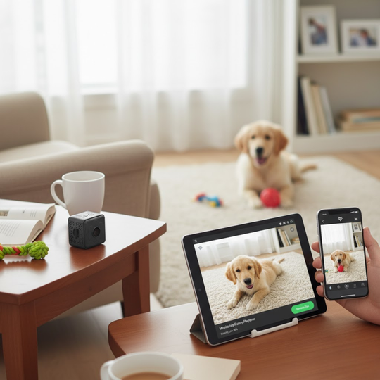 CamDot | Kabellose Smart-Kamera mit 128 GB SD-Kartensupport Decorique.de