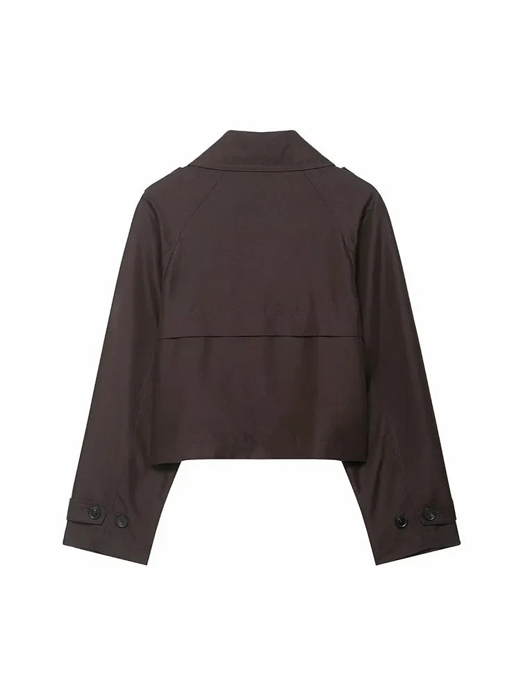 Camillia | Damen Trenchcoat – Eleganz für Büro & Freizeit Decorique.de