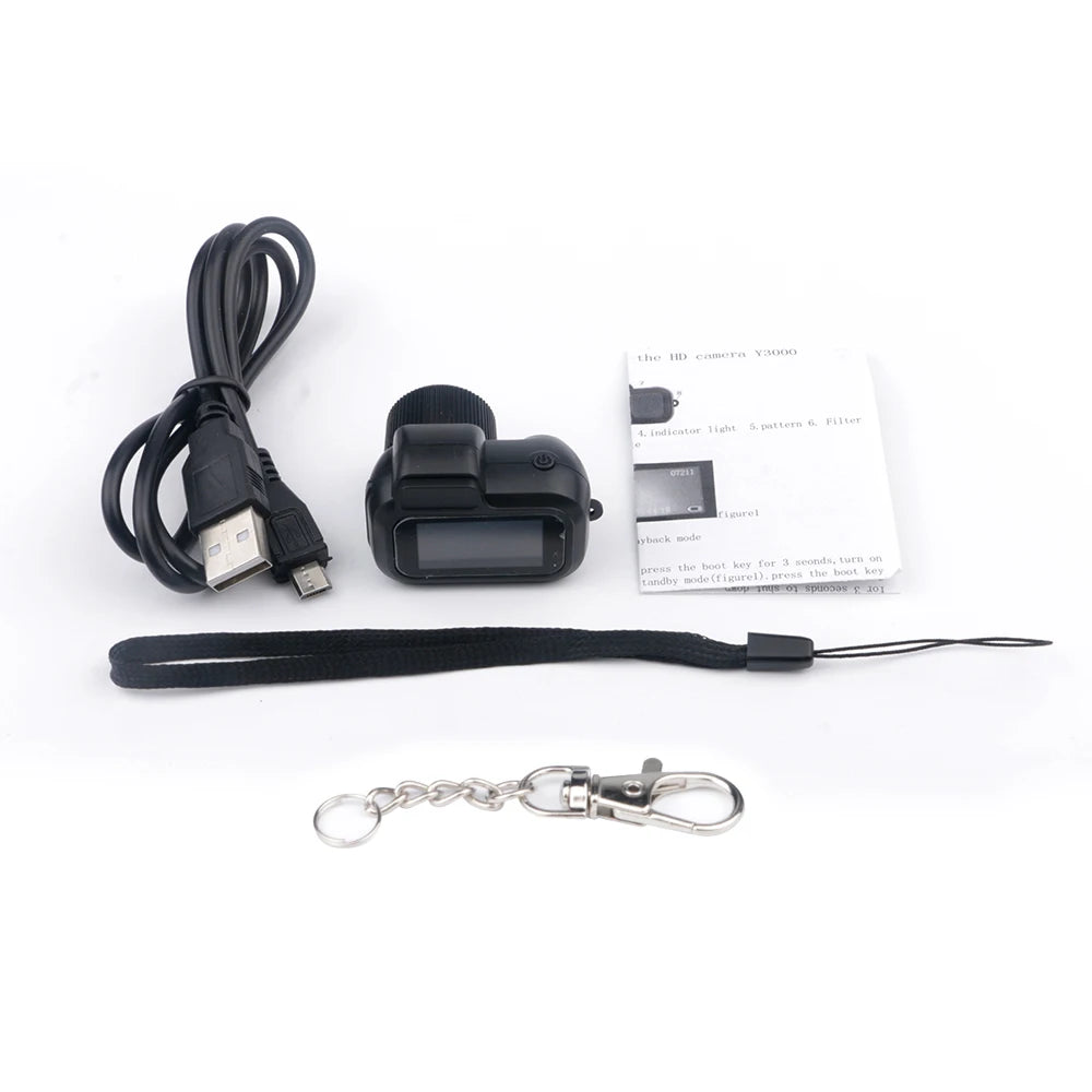 CamPix | Mini-Kamera mit 200mAh Akku & SD-Kartenaufnahme Nur Kamera Decorique.de