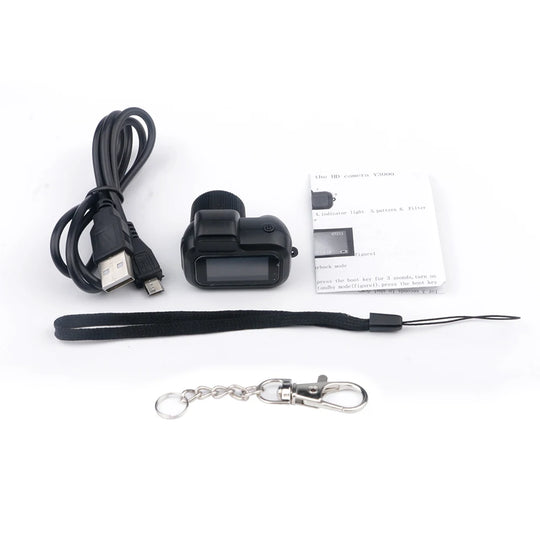 CamPix | Mini-Kamera mit 200mAh Akku & SD-Kartenaufnahme Nur Kamera Decorique.de