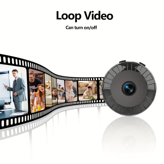 CamTrack | Mini-Wi-Fi-Kamera – Tragbar & Wiederaufladbar Decorique.de