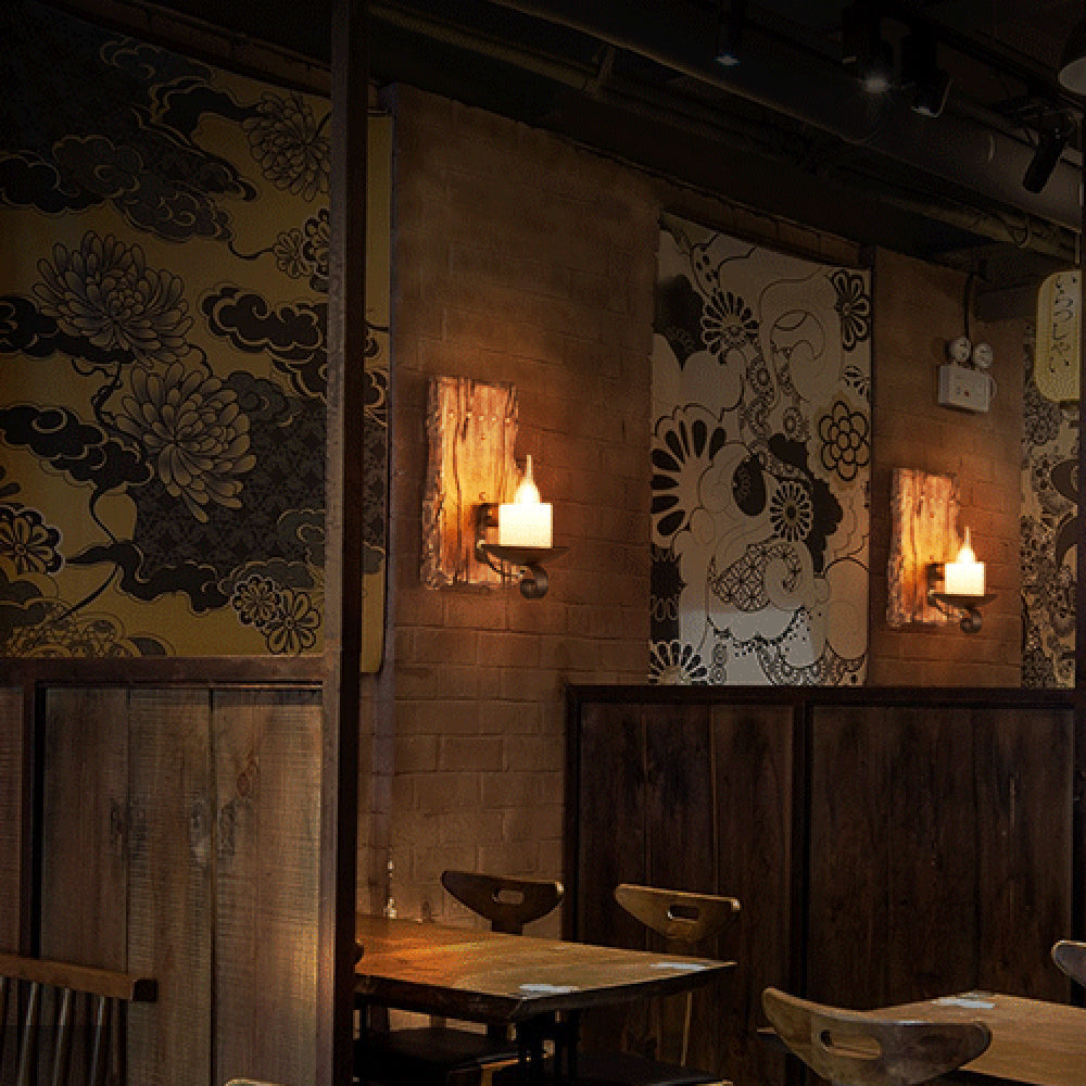 CandleBark | Vintage Lampe aus Holz Decorique.de