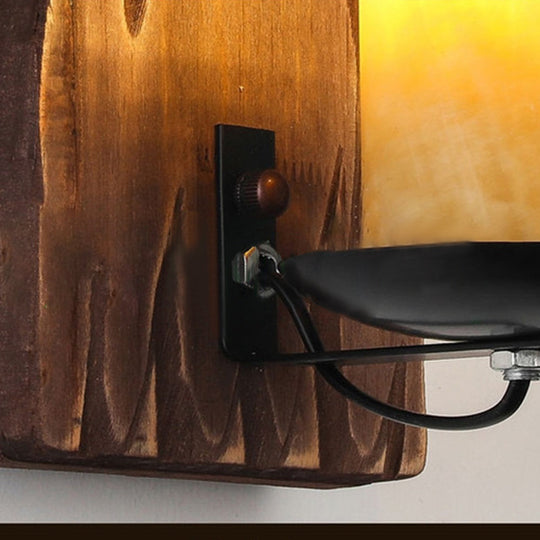 CandleBark | Vintage Lampe aus Holz Decorique.de