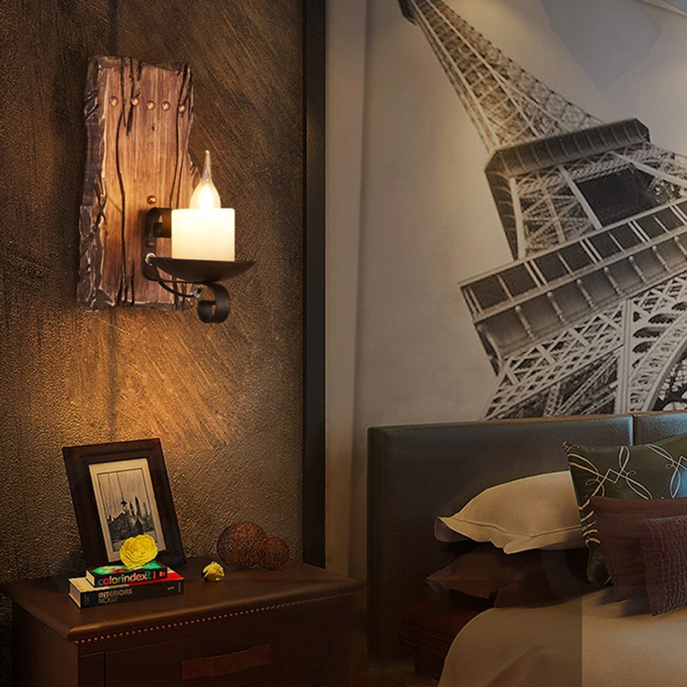 CandleBark | Vintage Lampe aus Holz Decorique.de