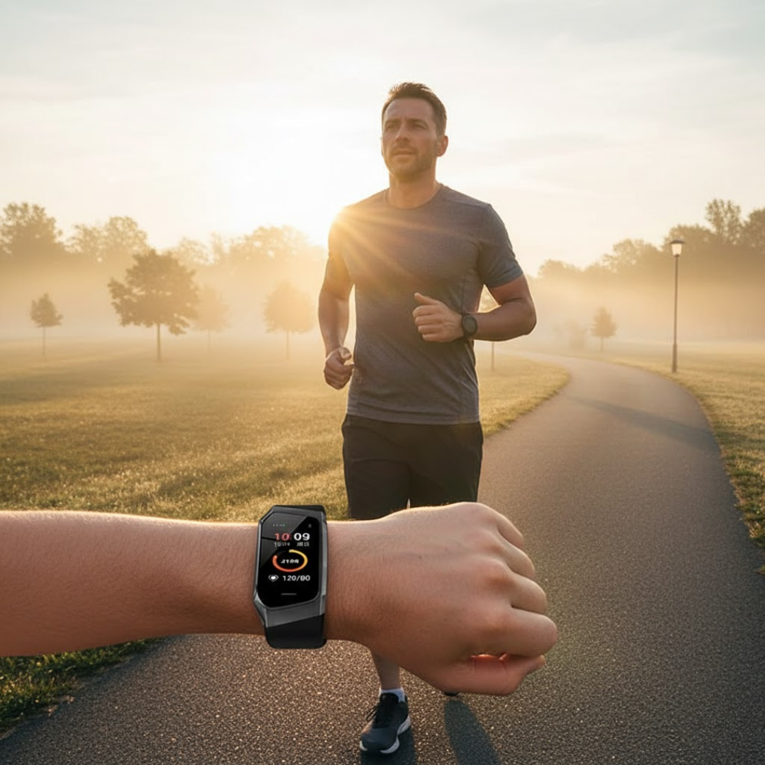 CardioFit | Blutdruck-Smartwatch mit Fitness- & Schlafüberwachung Decorique.de