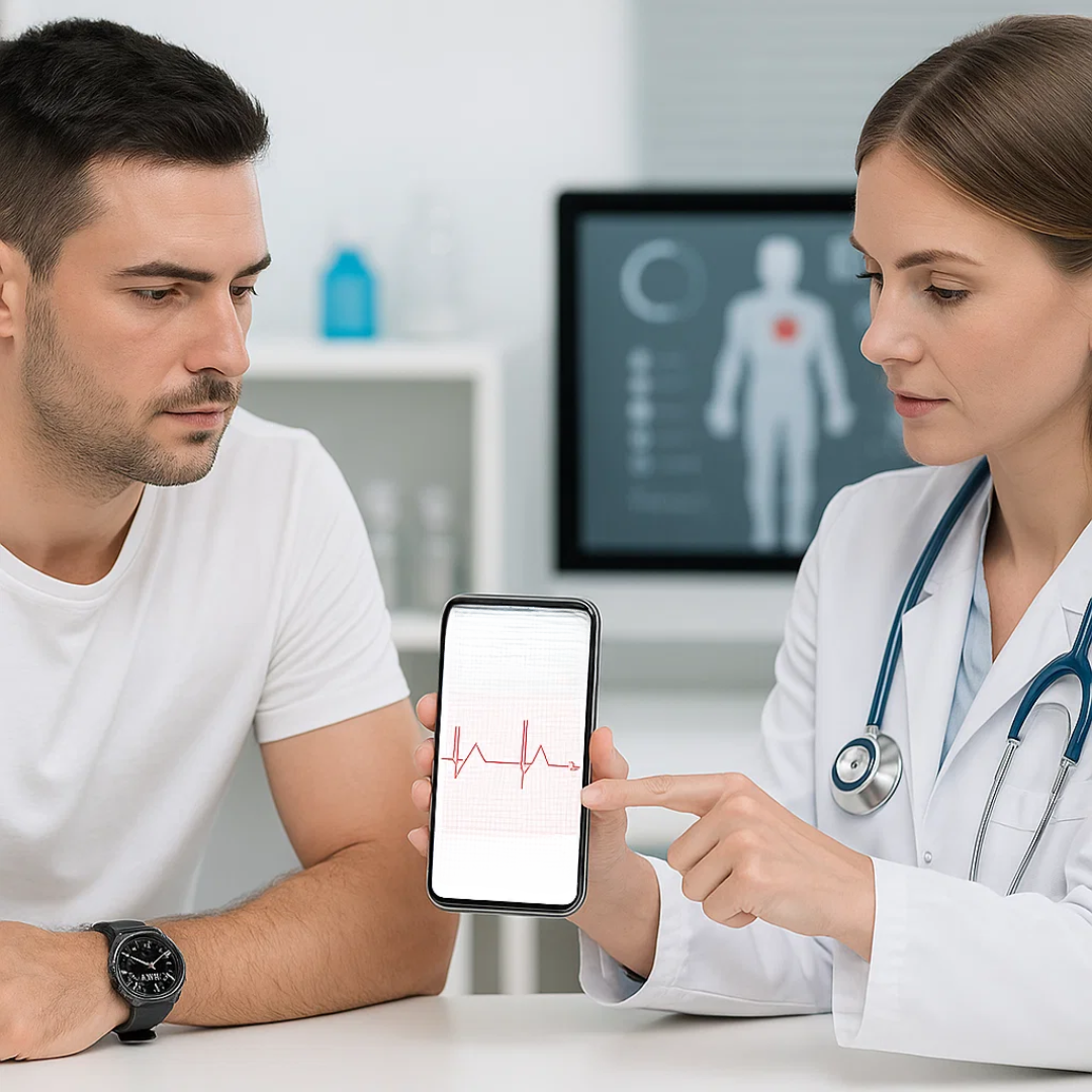 CardioSense | Medizinische EKG-Smartwatch mit Osram-Sensor Decorique.de