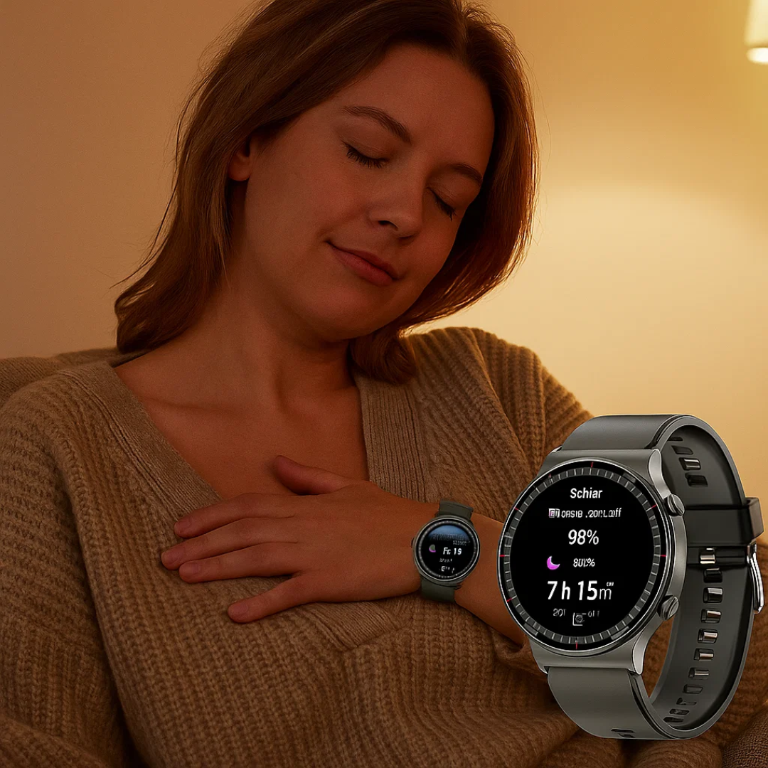 CardioSense | Medizinische EKG-Smartwatch mit Osram-Sensor Decorique.de