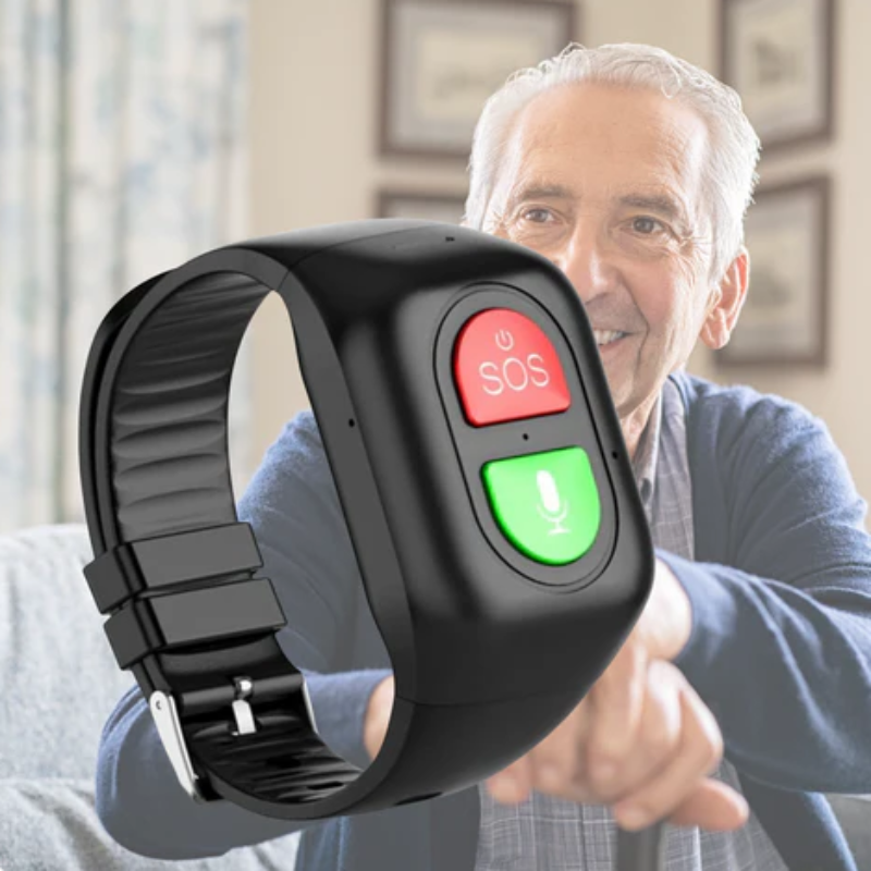 CareWatch | Senioren Smartwatch – SOS Alarm & Herzfrequenz Decorique.de