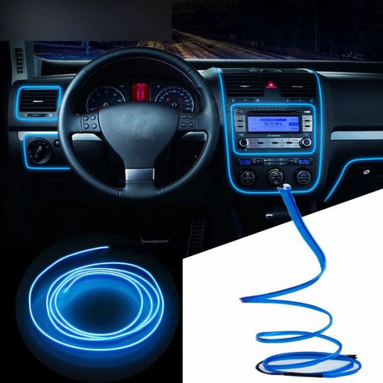 CarLed | Stilvolles Umgebungslicht für Ihr Fahrzeug Blau Decorique.de