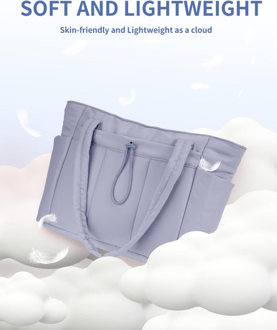 CarryLuxe | Puffer-Tasche – Mit Becherhalter & Laptopfach Decorique.de