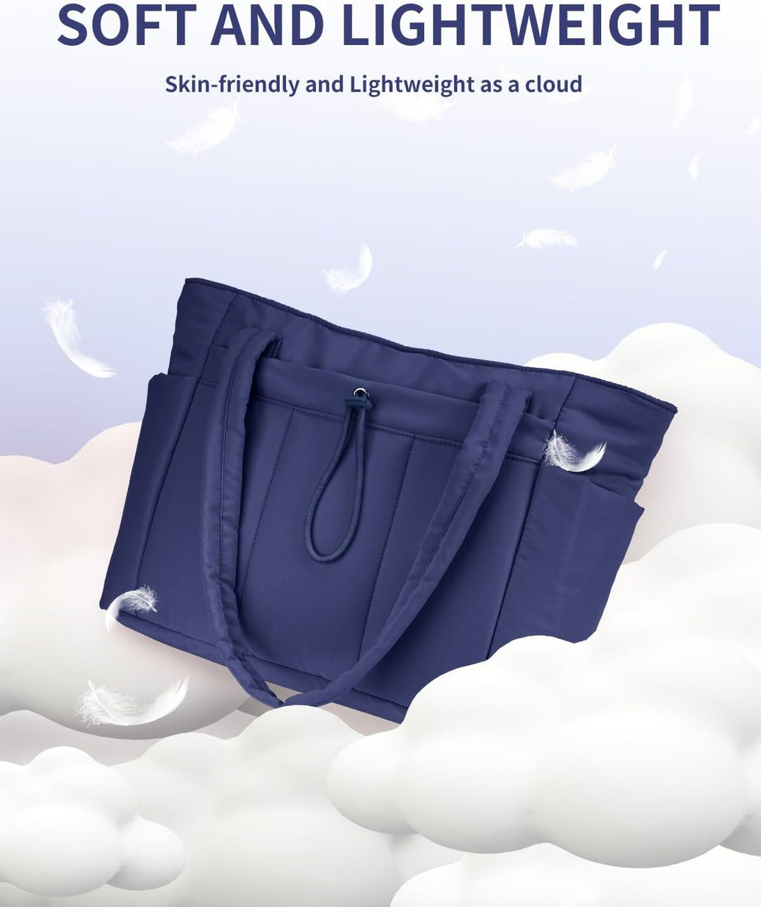 CarryLuxe | Puffer-Tasche – Mit Becherhalter & Laptopfach Decorique.de