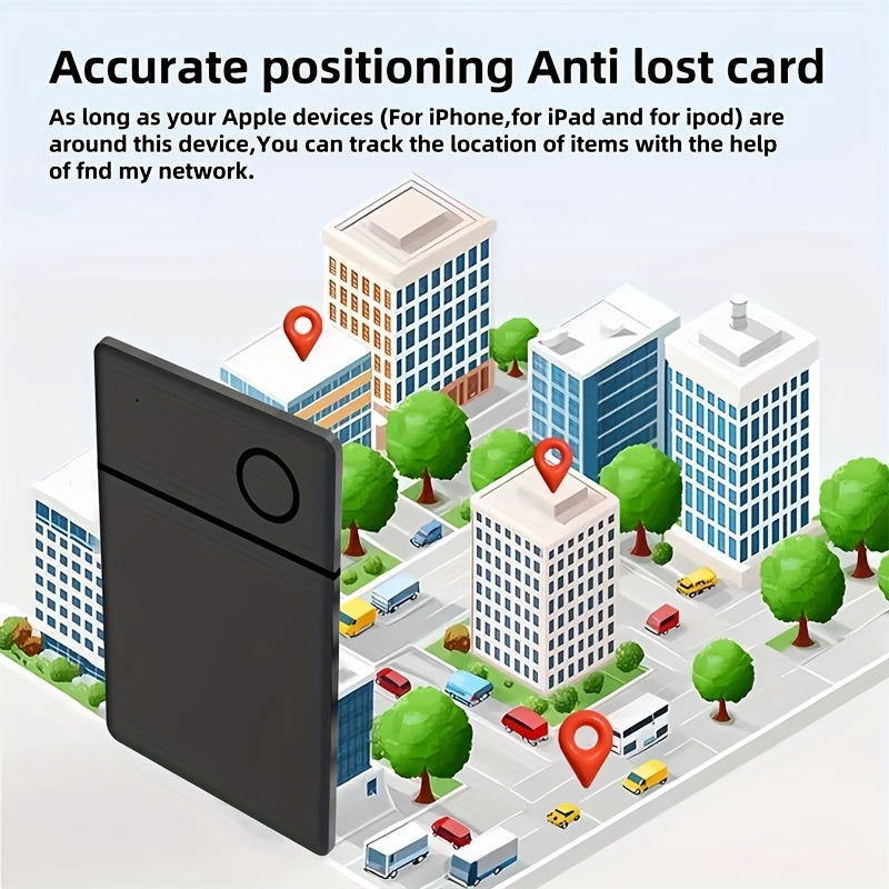 SafeTrace | Karten-Tracker – Ultra-Slim & Wiederaufladbar