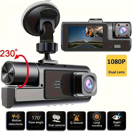 DriveSecure | Full HD Dashcam – Loop-Aufnahme & G-Sensor