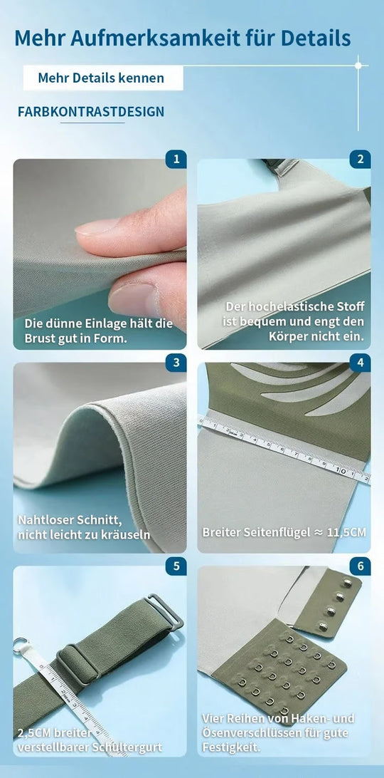 Chloe | Drahtlos-BH – Ganztägiger Komfort und Nahtloser Halt