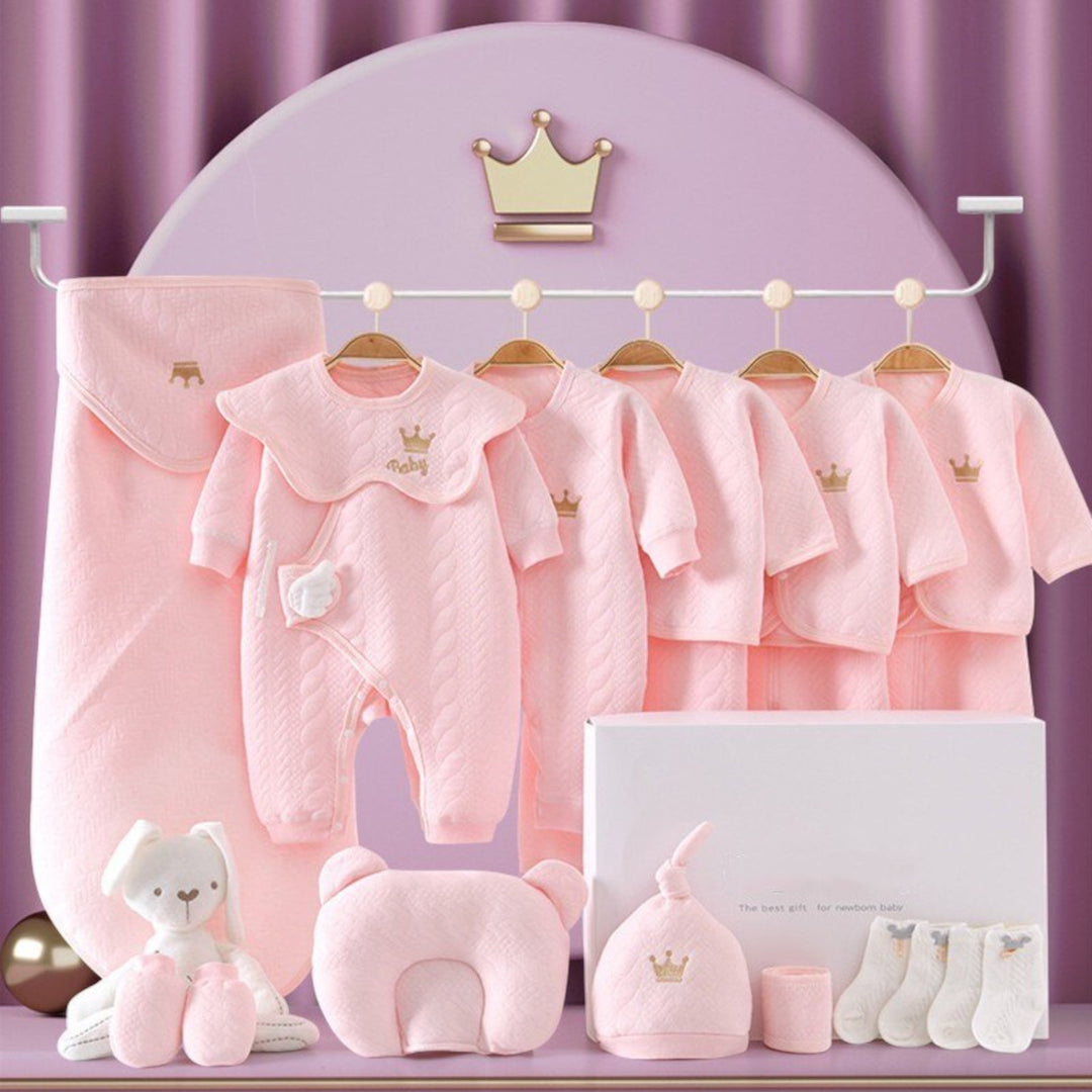 BabyBliss | Luxus Geschenkbox für Neugeborene – Weich & Komplett