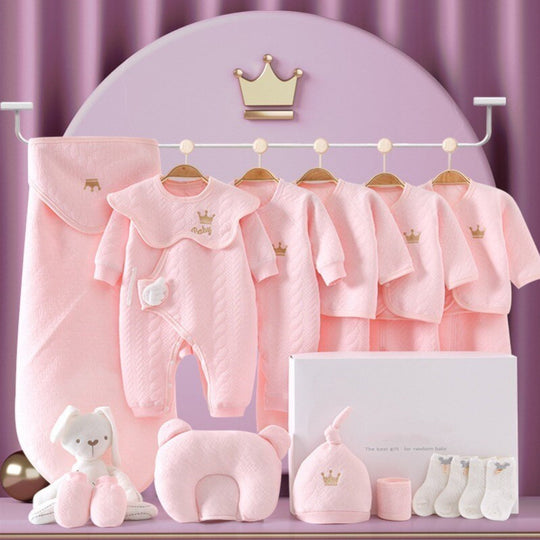 BabyBliss | Luxus Geschenkbox für Neugeborene – Weich & Komplett