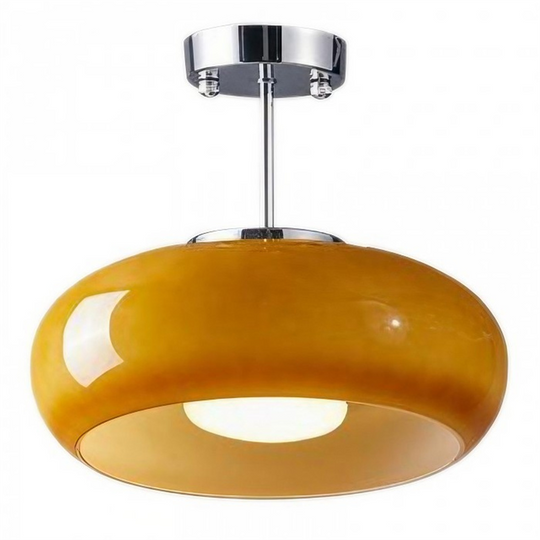 AmberNest | Glas-Deckenlampe – Elegantes Ambiente für Wohnräume