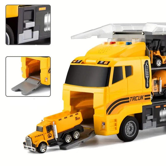 BuildFun | Baufahrzeug-Spielset – Fördert die Kreativität und Feinmotorik