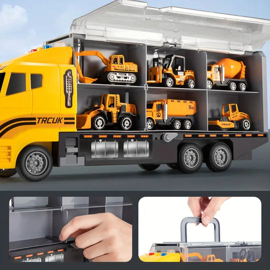 BuildFun | Baufahrzeug-Spielset – Fördert die Kreativität und Feinmotorik
