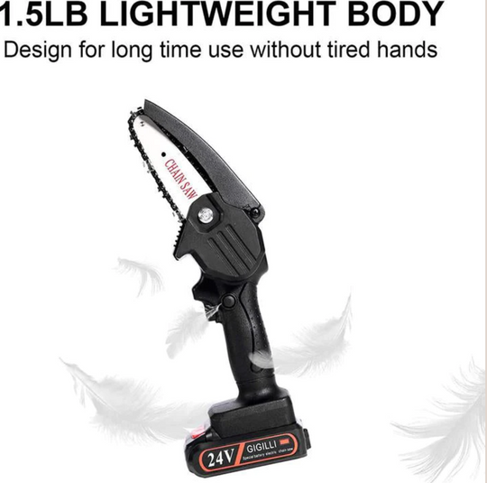 ChainMini | Kabellose Mini-Kettensäge für Garten & Holzarbeiten Decorique.de