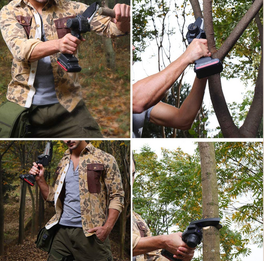 ChainMini | Kabellose Mini-Kettensäge für Garten & Holzarbeiten Decorique.de