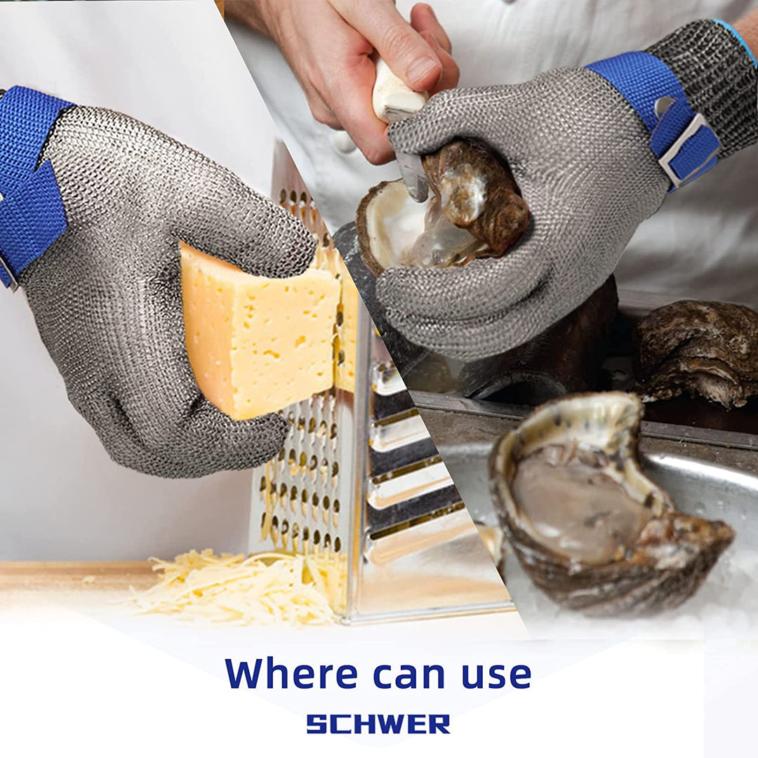 ChefShield | Küchennetzhandschuh – Spülmaschinenfest & Hygienisch Decorique.de