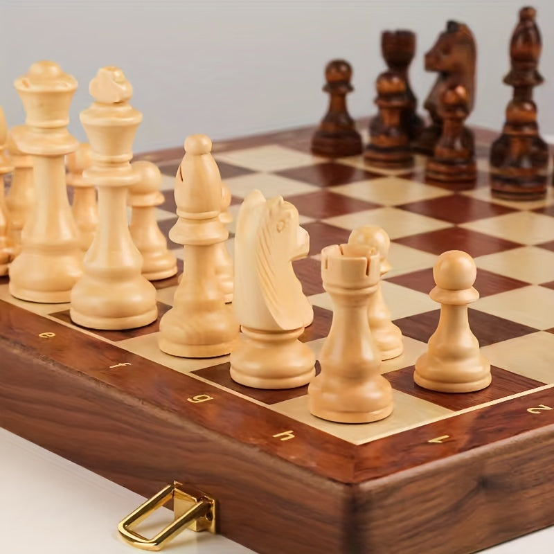 ChessCraft | Schachspiel aus Holz – Handgefertigt & Zeitlos Elegant Decorique.de