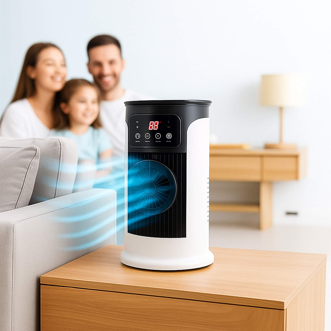 ChillMate | Tragbare Klimaanlage – Ideal fürs Home Office & Studentenwohnheim Decorique.de