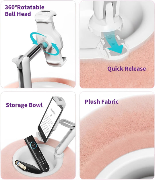 ChillStand | Fluffy Tablet und Smartphone-Kissenständer Decorique.de