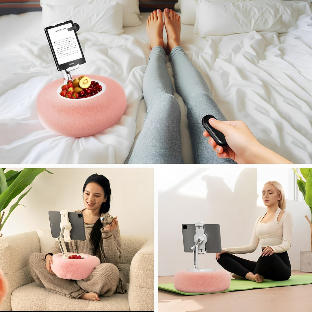 ChillStand | Fluffy Tablet und Smartphone-Kissenständer Decorique.de