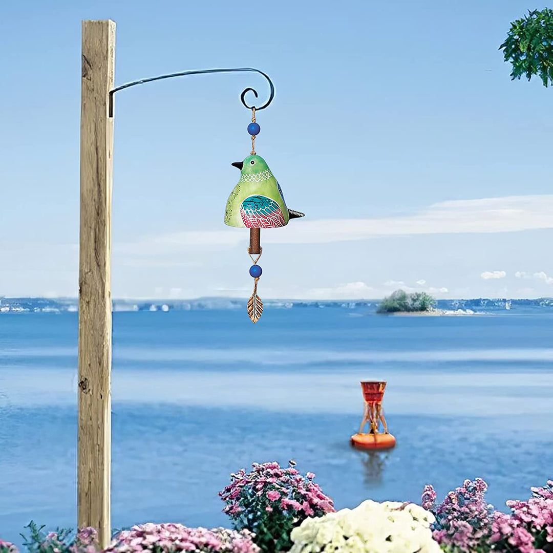ChirpCharm | Elegante & Moderne Vogelstimmenglocke Grün Decorique.de