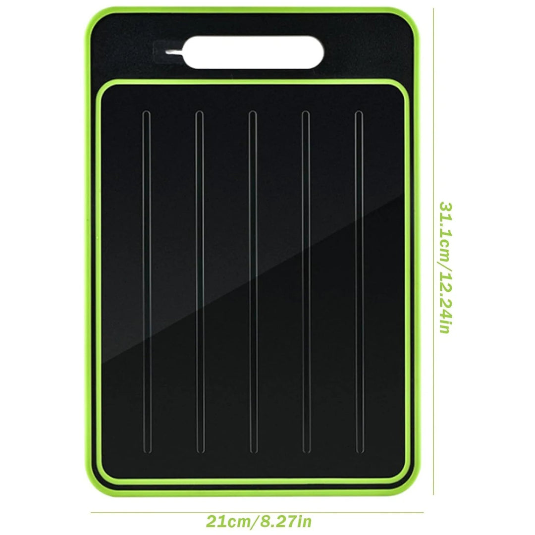 ChopThaw | 4-in-1 Schneidebrett & Auftau-Defrostierplatte Klein Decorique.de